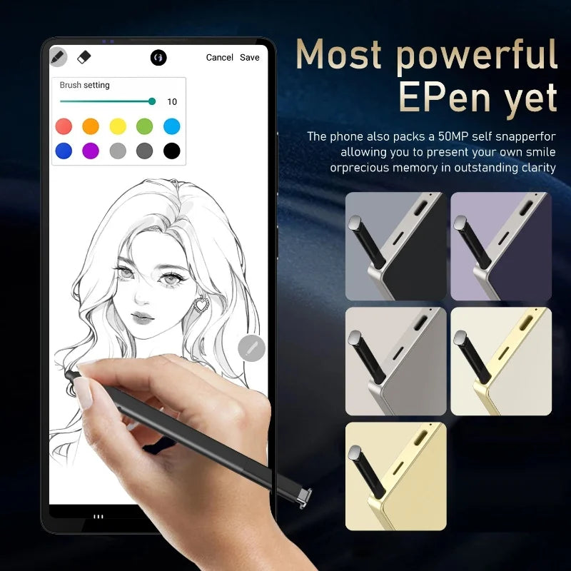 Global Vision S25 Ultra Smartphone - 5G Android / 12 8GB RAM 512GB ROM 6.8"/48 megapixels