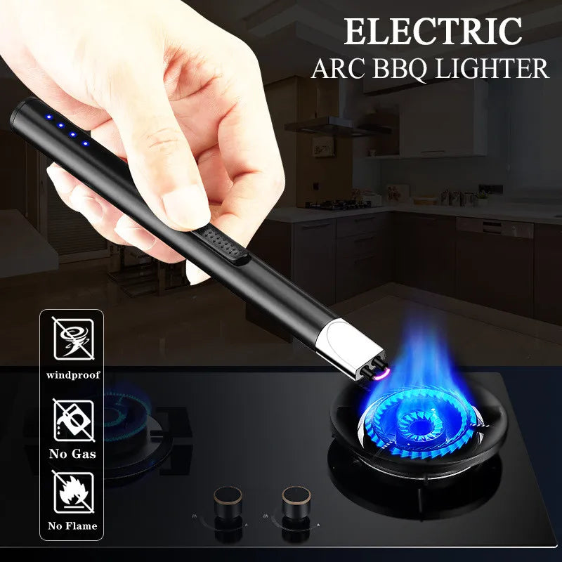 *USB Rechargeable Lighter / Flameless Plasma Arc / Windproof