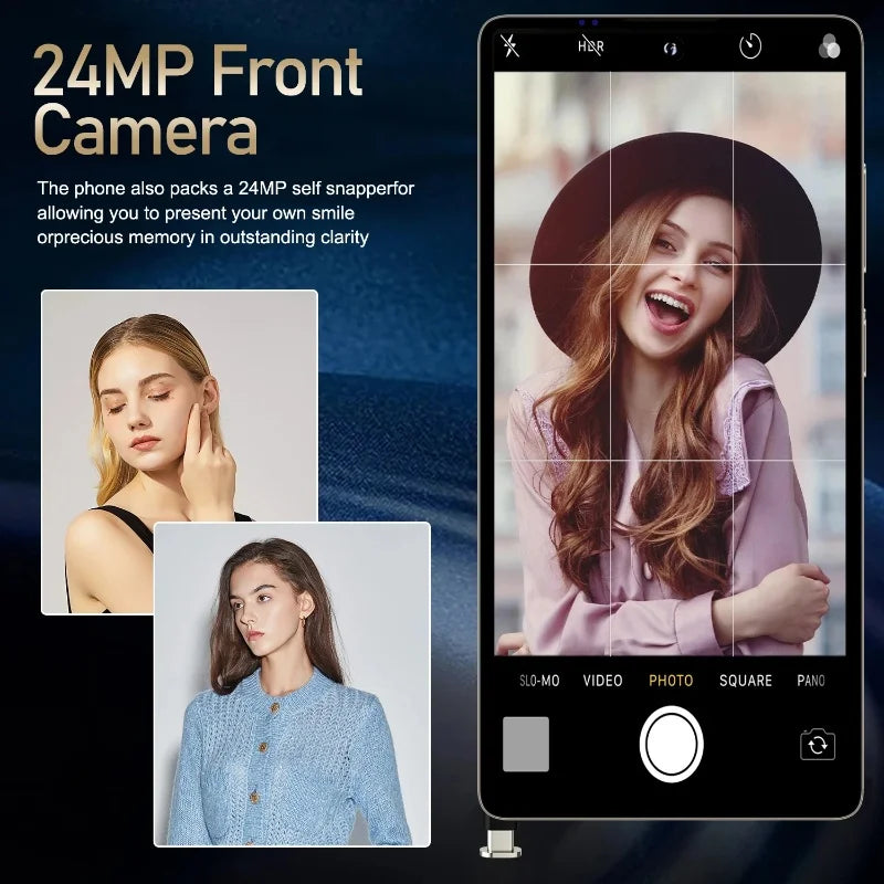 Global Vision S25 Ultra Smartphone - 5G Android / 12 8GB RAM 512GB ROM 6.8"/48 megapixels