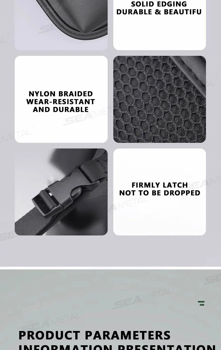 Car Backseat Organizer / Multi-Pocket / Foldable Tablet Tray / Hanging Bag / Warerproof