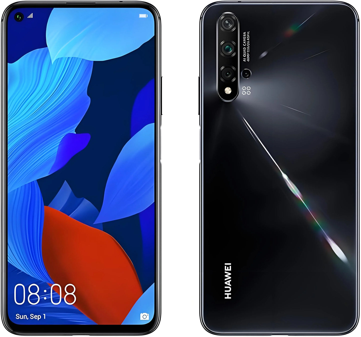 HUAWEI-Nova 5T Smartphone / Android - 6.26" / 128GB & 48MP / Google Play Store / 4G Network