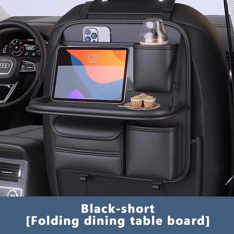 Car Backseat Organizer / Multi-Pocket / Foldable Tablet Tray / Hanging Bag / Warerproof
