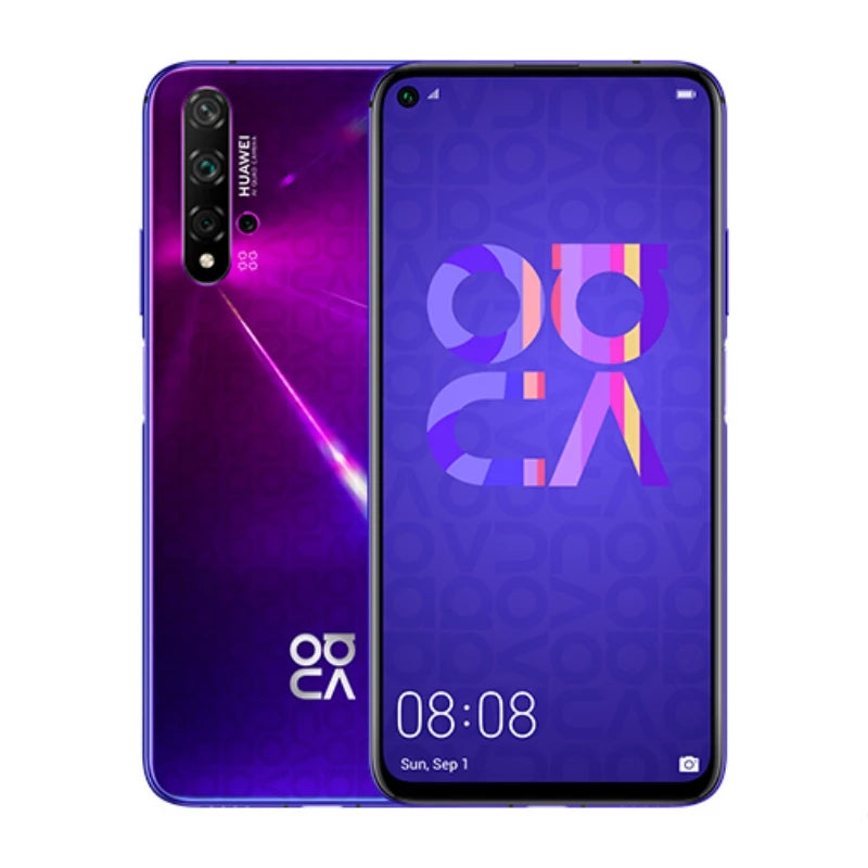 HUAWEI-Nova 5T Smartphone / Android - 6.26" / 128GB & 48MP / Google Play Store / 4G Network