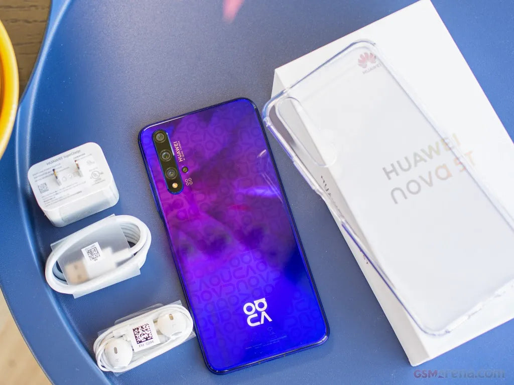 HUAWEI-Nova 5T Smartphone / Android - 6.26" / 128GB & 48MP / Google Play Store / 4G Network