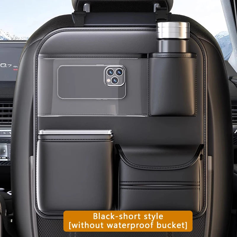 Car Backseat Organizer / Multi-Pocket / Foldable Tablet Tray / Hanging Bag / Warerproof