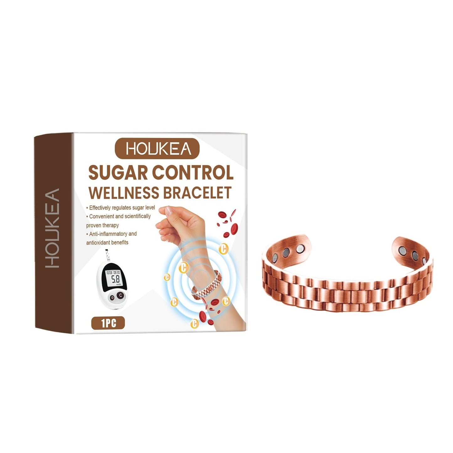 Sugar Control Wellness Bracelet / Magnetic