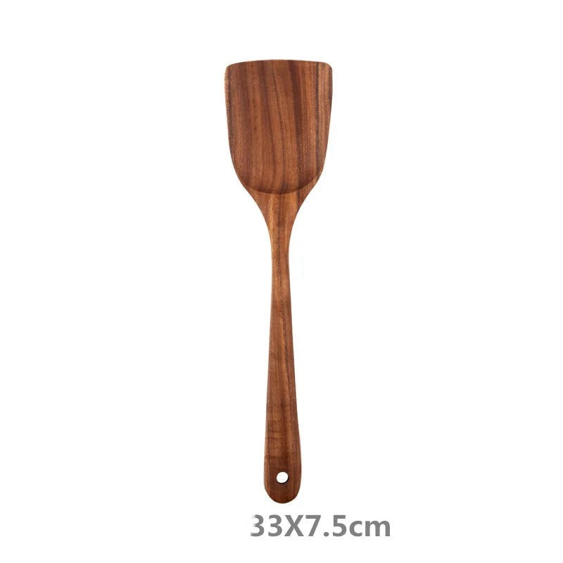 *Kitchen Utensil Sets / Thailand Teak Wood / Kitchenware Cooking Tools