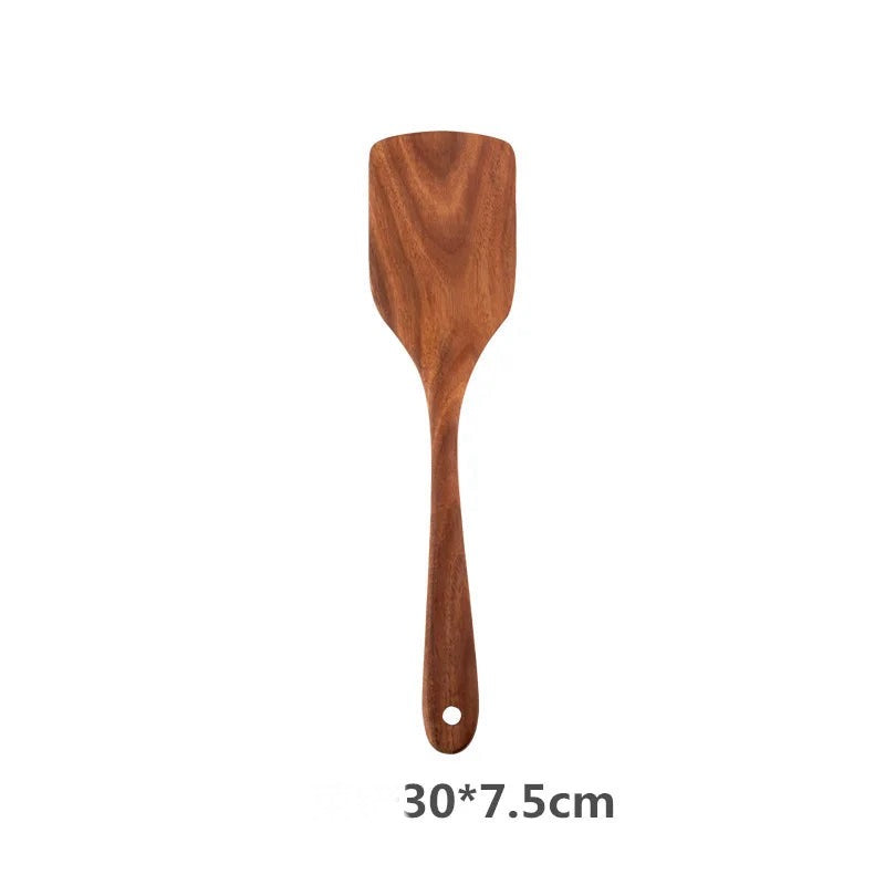 *Kitchen Utensil Sets / Thailand Teak Wood / Kitchenware Cooking Tools