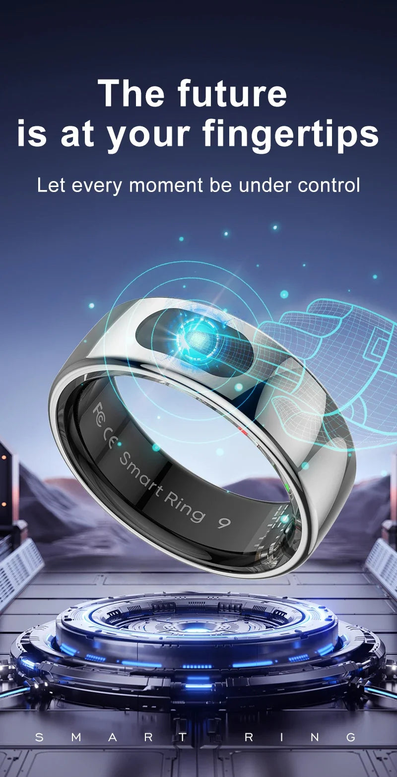 Sleep better, track every step, and stay connected — all from your finger!