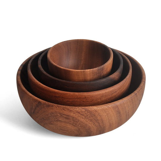 *Acacia Wooden Bowls / Mixing & Serving Dish /Environmentally Friendly