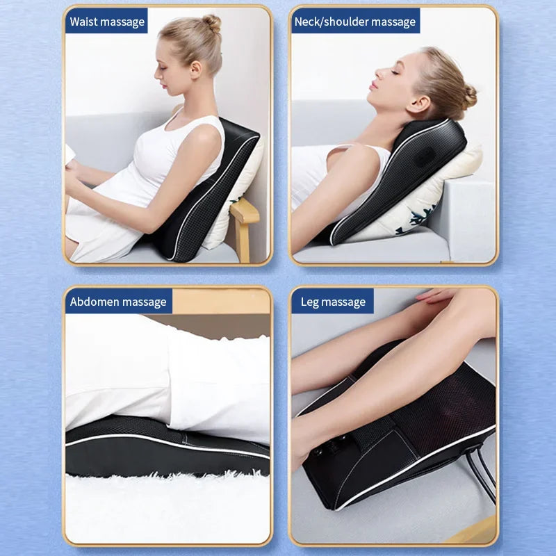 Body Massager with Heat and Vibration / Synchronous Support