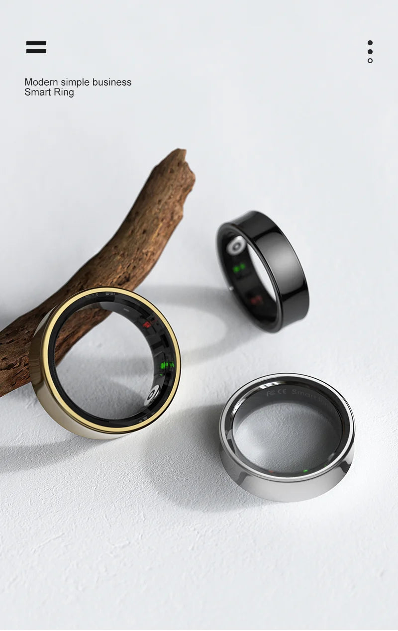 Wear your Health on one finger-track heart rate, sleep, temp and 10 sports, all week on a single charge.