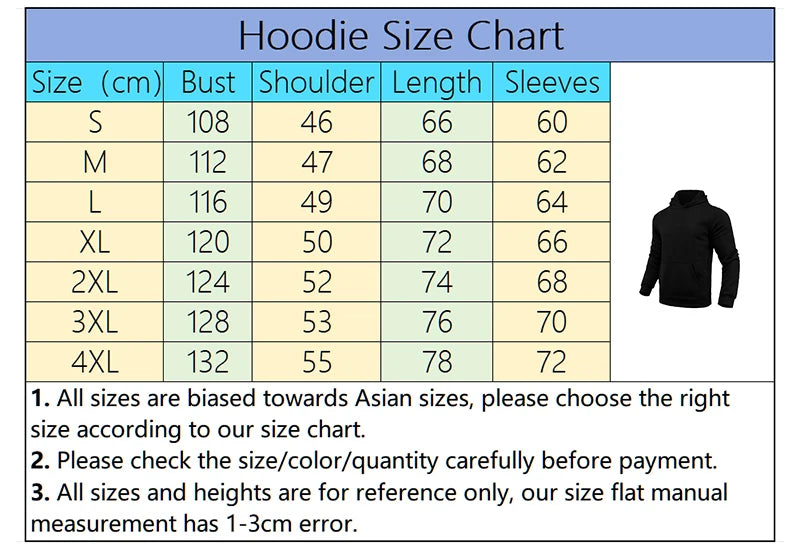 Men’s Vintage Compass Print Hoodie – Premium All-Season Pullover Sweatshirt