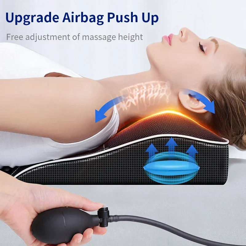 Body Massager with Heat and Vibration / Synchronous Support