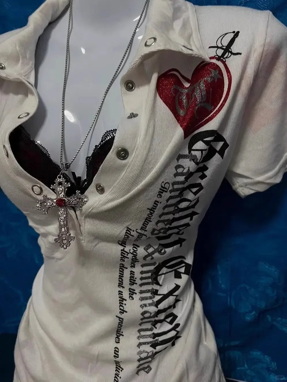 Women’s Summer Slimming Graphic T-Shirt – Hot Girl Print Tee